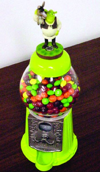 Shrek machine à bonbon vintage